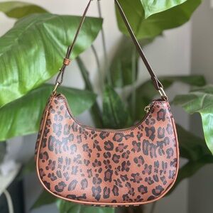 Leopard print purse